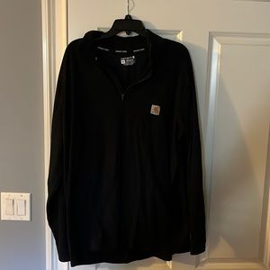 Black Men’s Carhartt Quarter Zip.